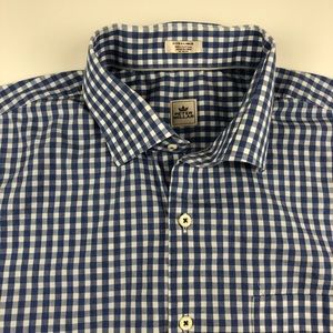 Peter Millar Blue Button Down Shirt Men’s Size XL